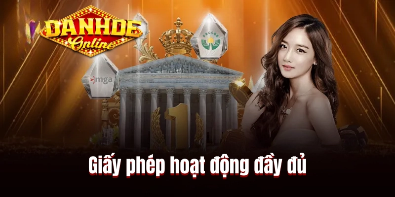 Đảm bảo luôn xanh chín nhờ giấy phép hoạt động đầy đủ Đảm bảo luôn xanh chín nhờ giấy phép hoạt động đầy đủ