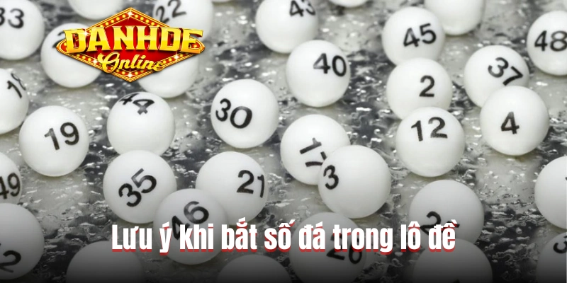 Lưu ý khi bắt số đá trong lô đề Lưu ý khi bắt số đá trong lô đề